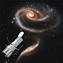 El Hubble apuntando a ARP 273